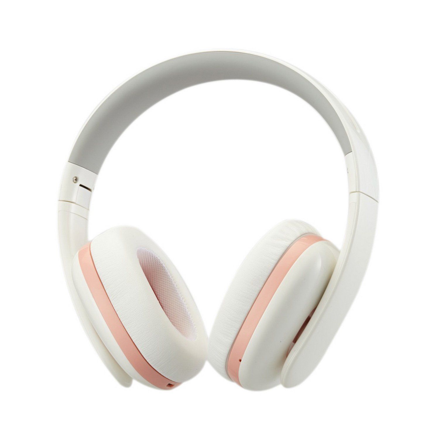 Censi Moecen Wired Cat Ear Headphones with Detachable Cat Ears (White/Pink)
